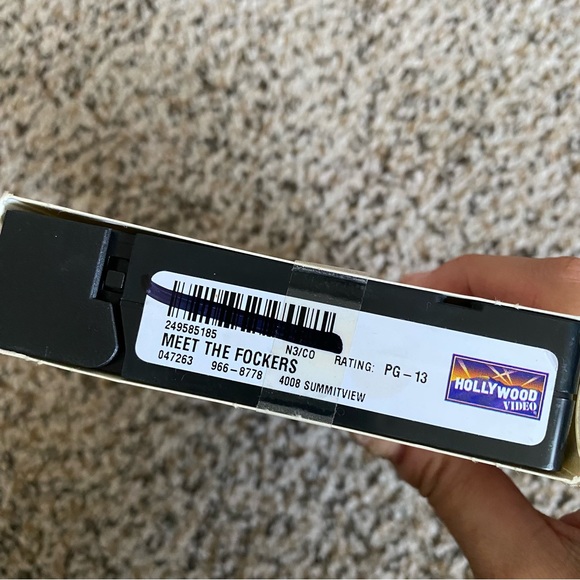 Meet the Fockers VHS (2004) version from Hollywood Video 🎬🍿 - Picture 7 of 7